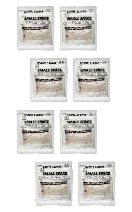 151 SMALL SPACE DEHUMIDIFIER Bags Sachet Pack Mould Mildew Damp Wardrobe Drawers