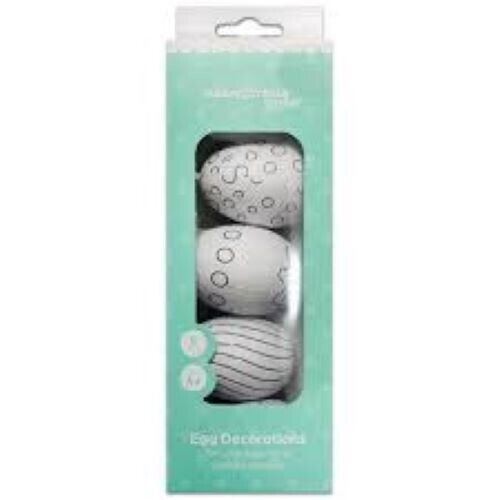 2x Colour Your Own Easter Egg Decorations: Pack of 5