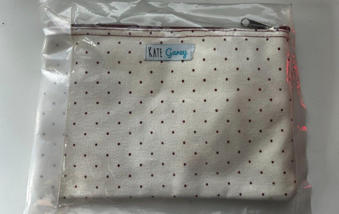 Kate Garvey First Aid Cream Spotted Makeup Bag