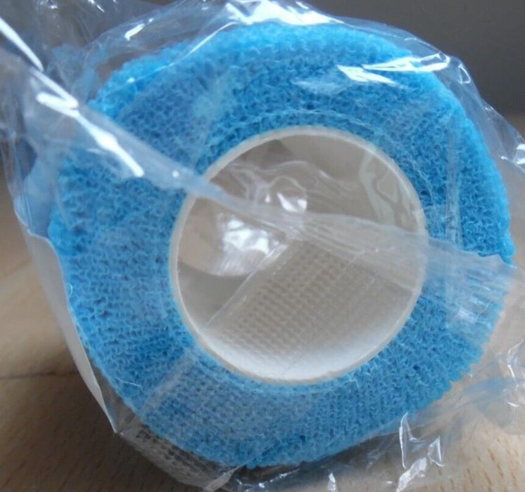 5cm Wide Sports First Aid Self-Adhesive Elastic Bandage Gauze Tape Band 4.5M