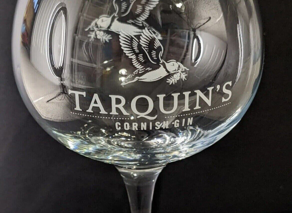 1 X Tarquins Cornish gin large balloon glass Brand New Bar Gift Man Cave