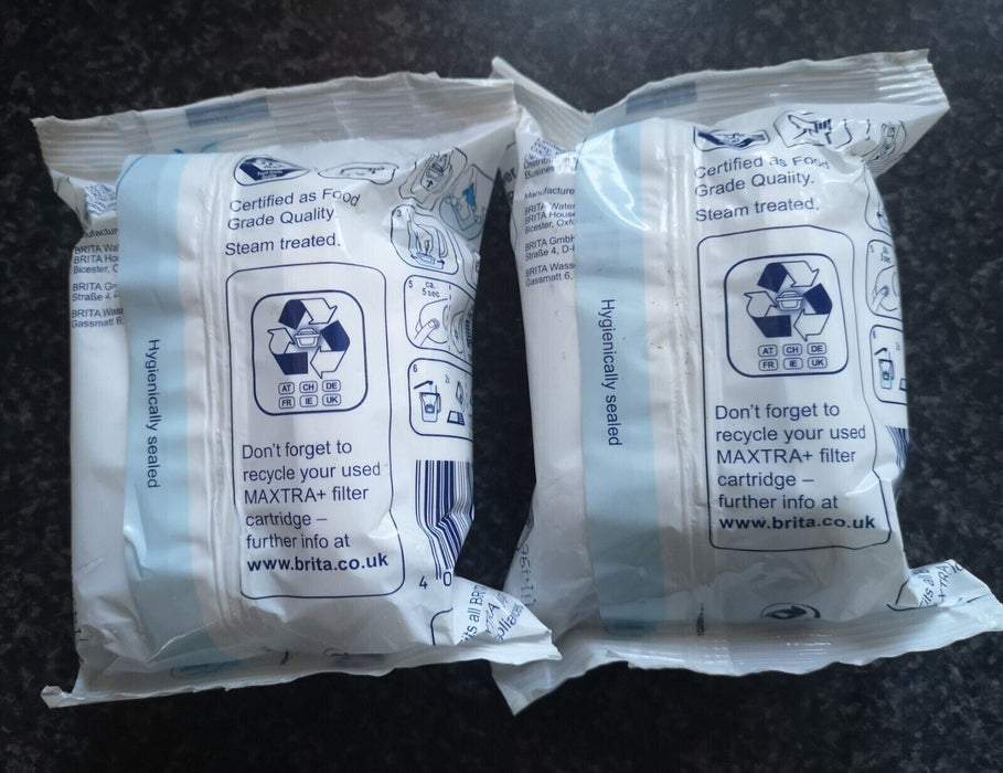 2 x BRITA Maxtra+ Plus Water Filter Jug Replacement Cartridges