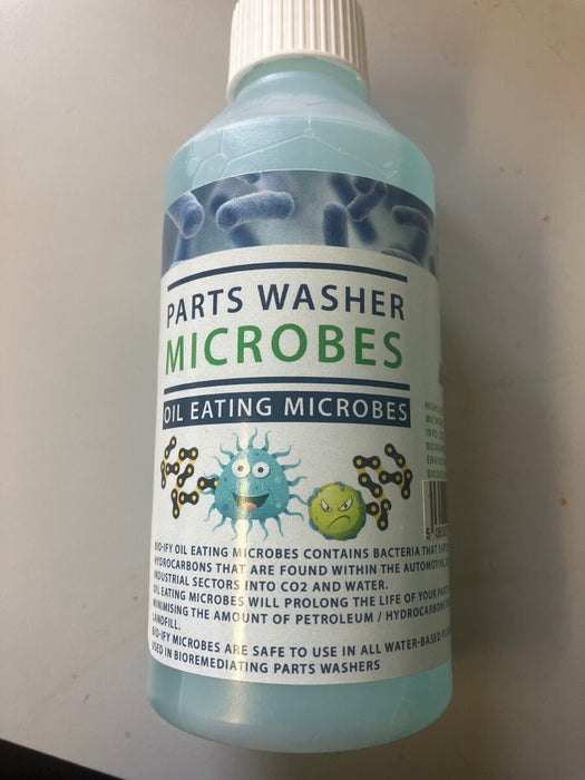 250ml bottle parts washer microbes (oil eating)