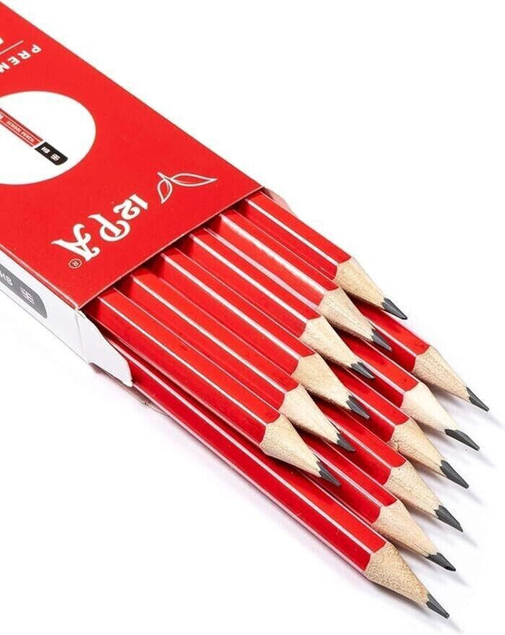 12 HB Writing Pencils for Children & for School & for office use