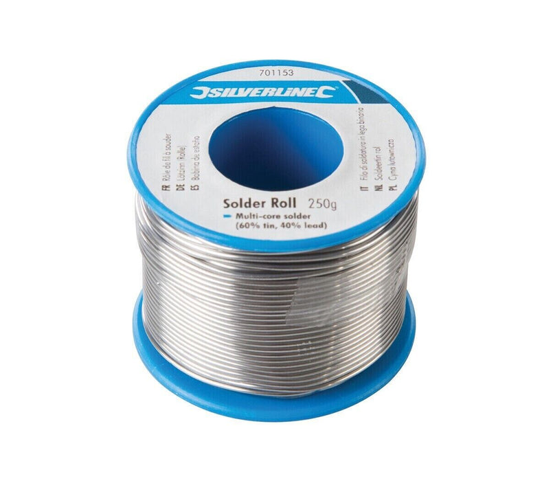 250g Reel Silverline Multi-core 1mm Soldering Wire Electronic Tin Lead 60/40