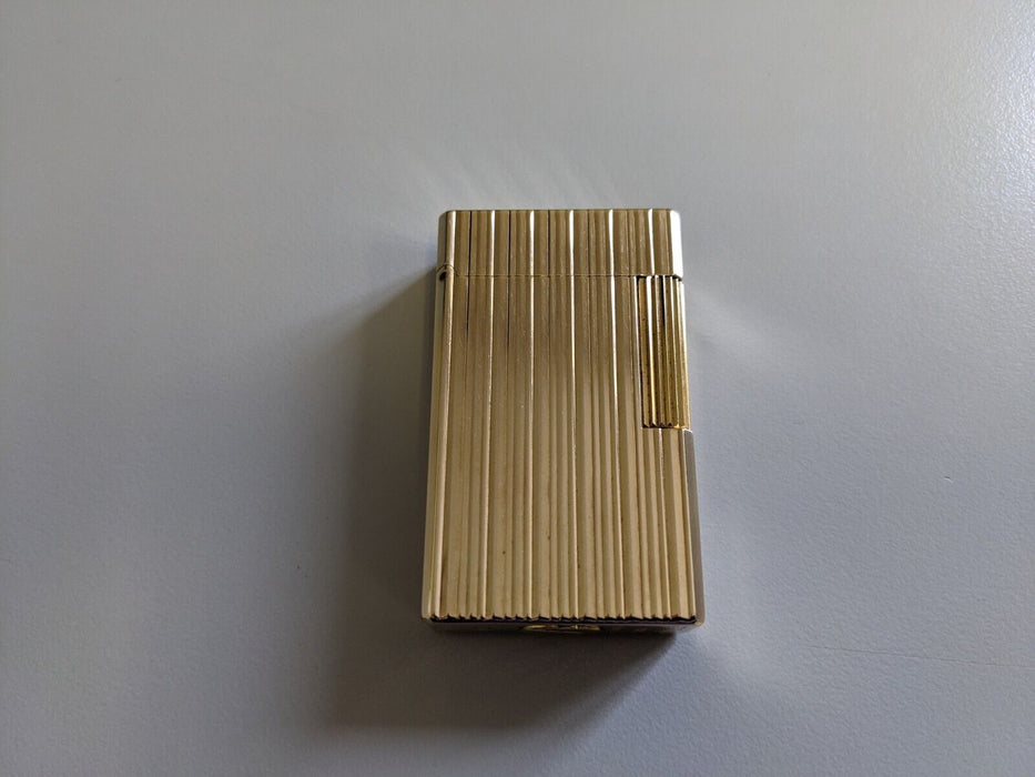 A Cartier Gold Plated Lighter - No Original Box