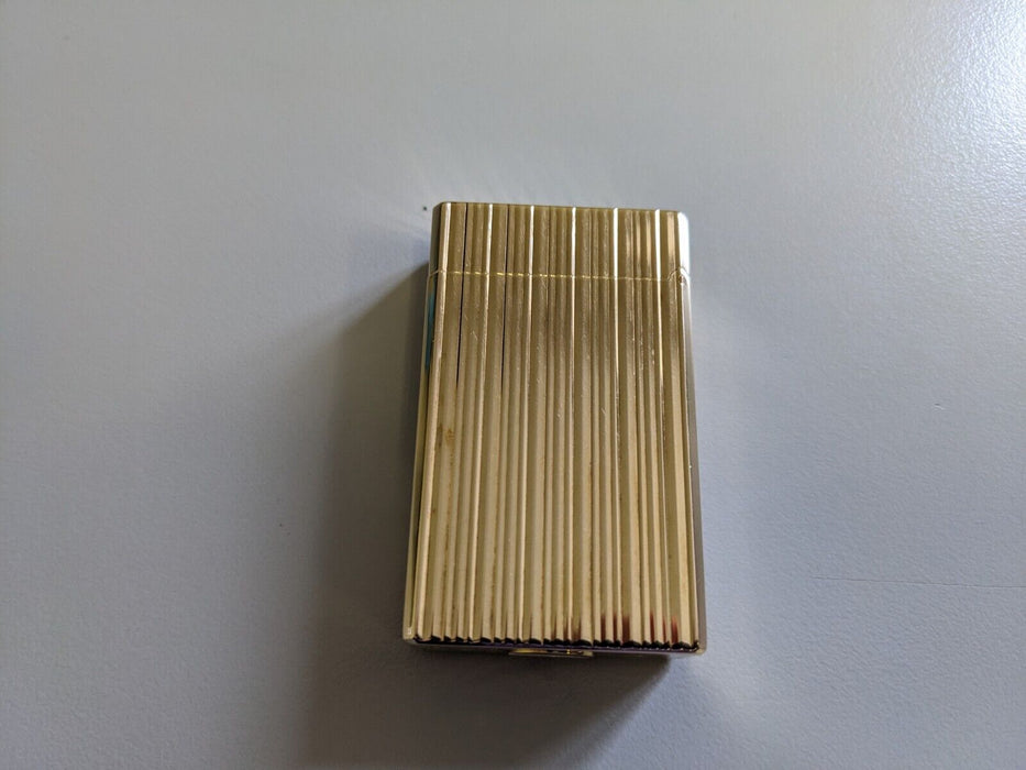 A Cartier Gold Plated Lighter - No Original Box