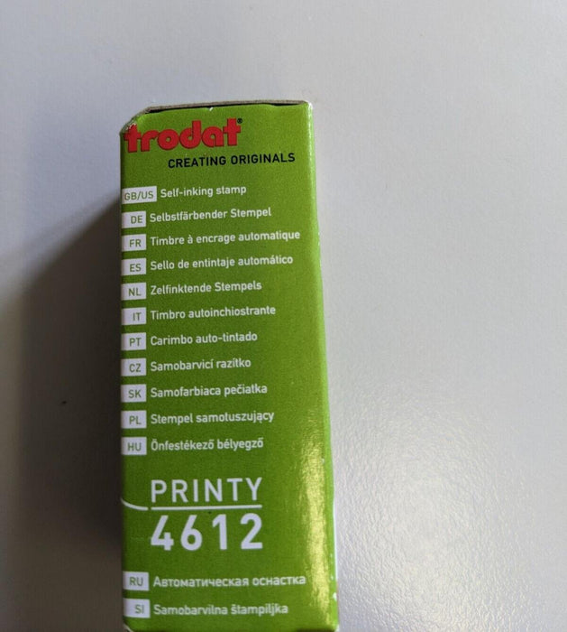 TRODAT PRINTY 4612 'OK' OFFICE STAMP