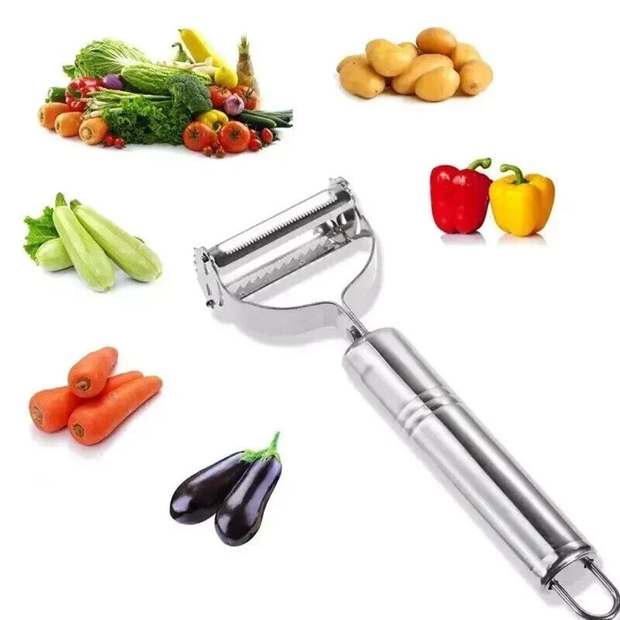 Stainless steel vegetable Potato Peeler & Grater Julienne Cutter Parer Slicer,