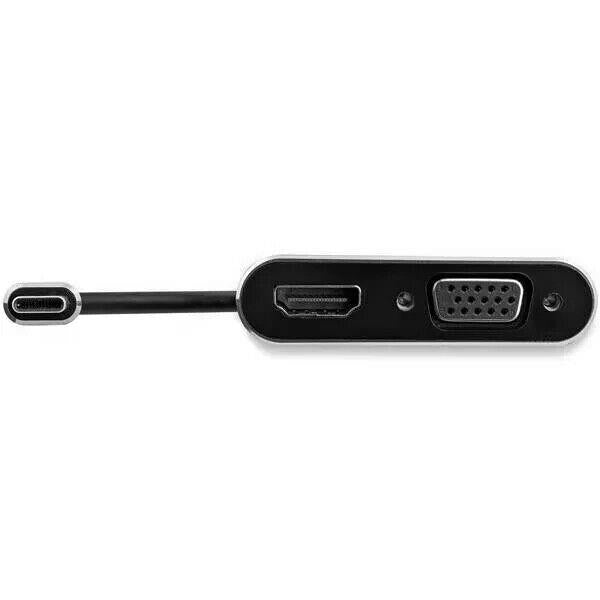 StarTech USB-C To VGA , HDMI External Video Adapter - Space Grey