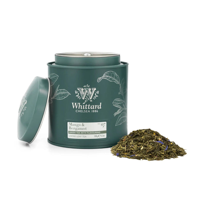 Whittard - Mango Bergamot Loose Tea Caddy - 100G Tin