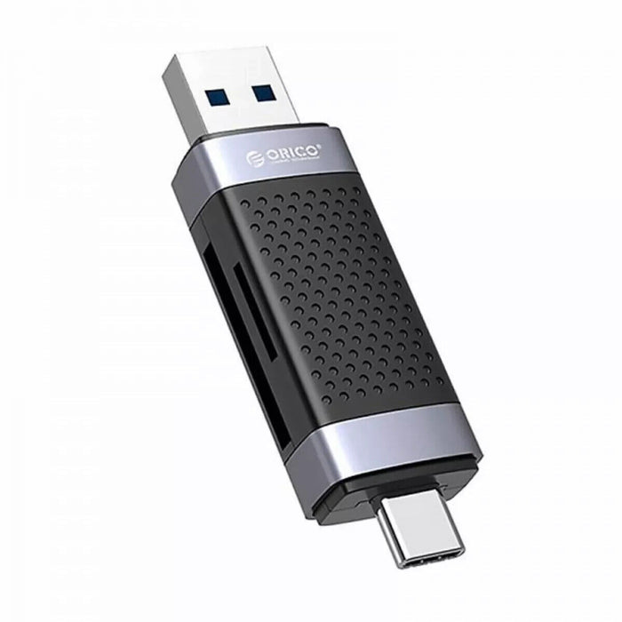 Orico USB 2.0 Card Reader for SD/Micro SD , USB + Usb-C