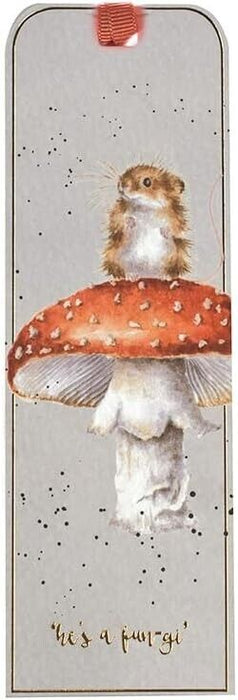 Wrendale Designs by Hannah Dale - He’s a Fun-gi Wildlife Illustration Bookmark -