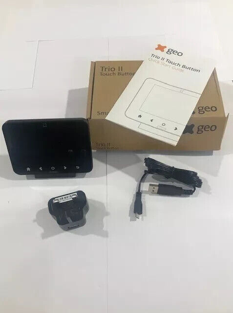 GEO TRIO II TOUCH BUTTON SMART ENERGY MONITOR. Electricity and Gas