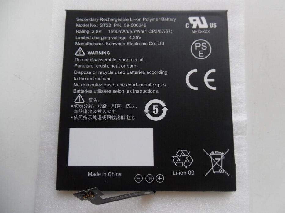 OEM Battery ST22 for Amazon Kindle Paperwhite 4 10th Generation 58-000246