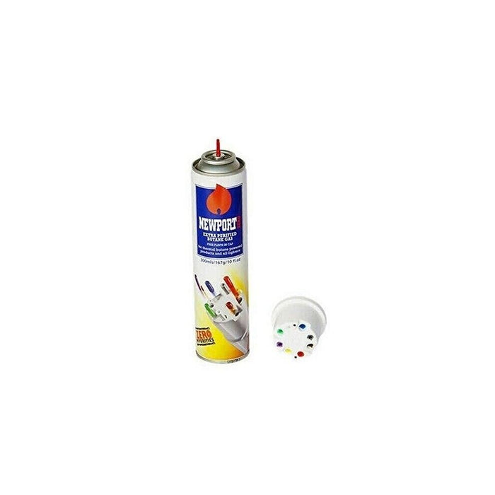 Newport Butane Gas for Lighters Refill Compatible for All Lighters 300ml