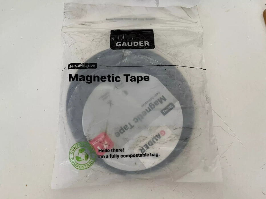 GAUDER Magnetic Tape / Magnetband Strong 3Meter 15mm X 1.8mm Thick