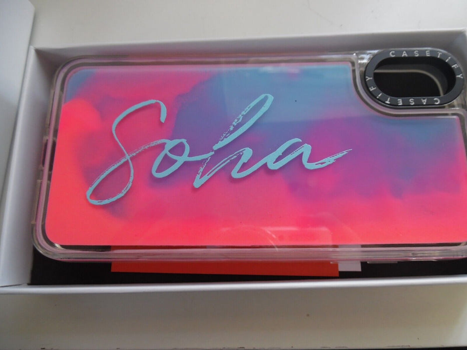 Soha Iphone x Case Moving sand by casetify