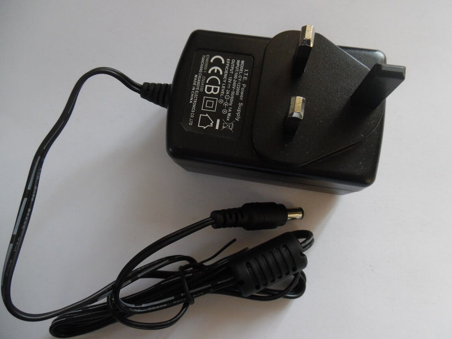 12V 2A AC Adapter for CS Model: CY-122000