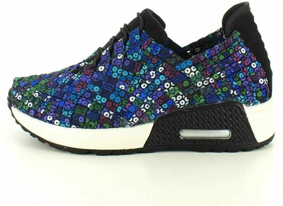 Bernie Mev Womens Best Victoria Sneaker Trainers Sapphire UK 3.5 (Eur 36)