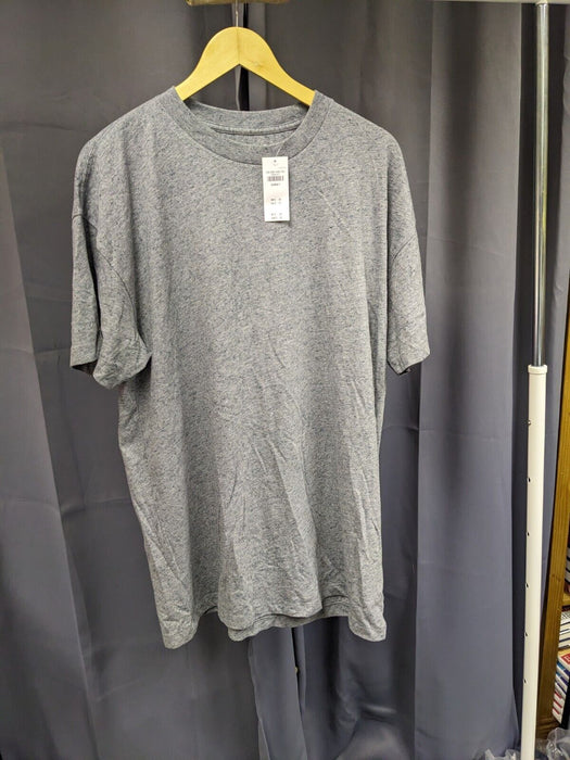 Abercrombie and Fitch Soft A&F Essentials T Shirt - Grey - X Large