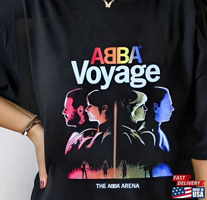 Abba voyage t shirt, Abba the tour shirt L