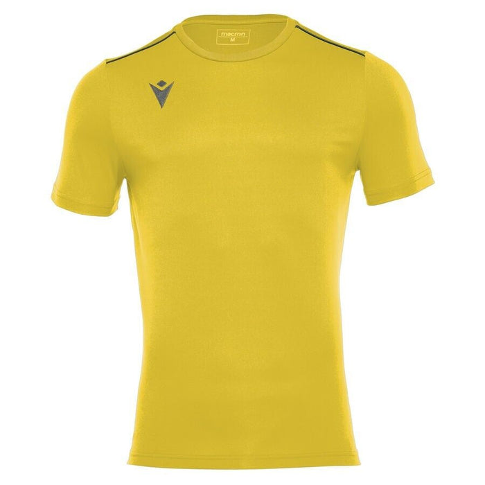 Macron Rigel Hero Sports Shirt - Yellow Size Small