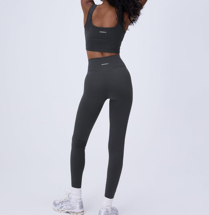 Adanola Ultimate Leggings - Graphite Size Small