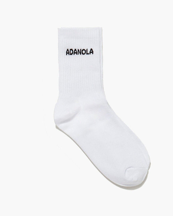 ADANOLA Socks - White - One Size