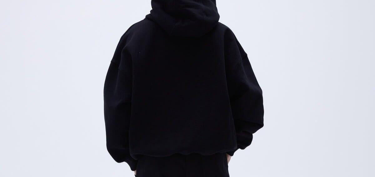 ADA Oversized Hoodie Black Medium