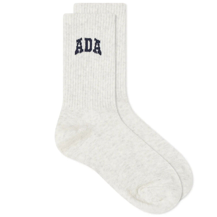 Adanola Women's ADA Socks Light Grey Melange/Navy