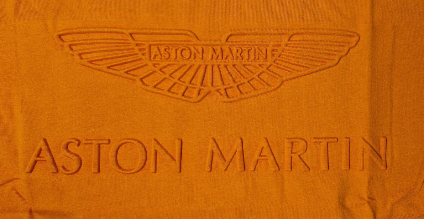 Hackett London Aston Martin T Shirt Orange Large