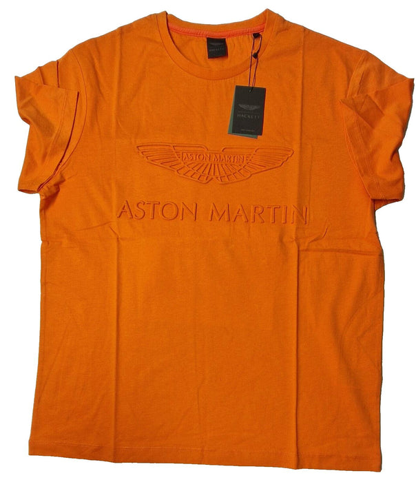 Hackett London Aston Martin T Shirt Orange Medium