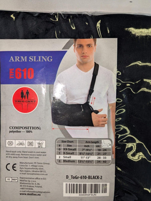 Black Arm Sling Type 610