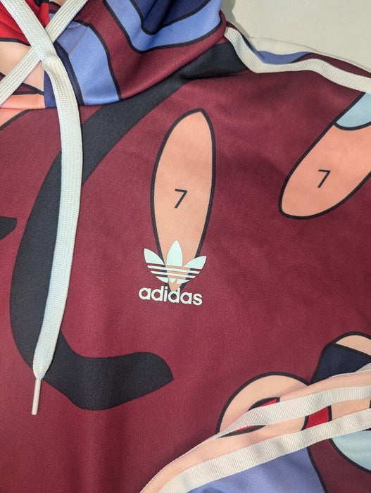 adidas rita ora hoodie paint by numbers UK10