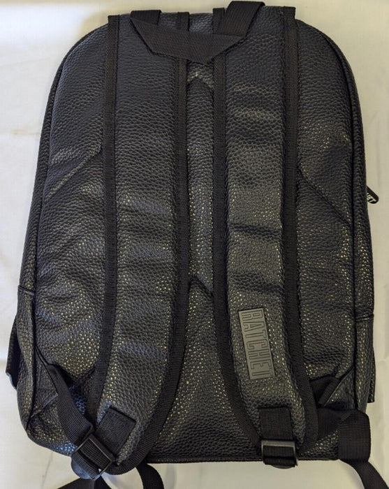 Ratchet Black Leather BackPack