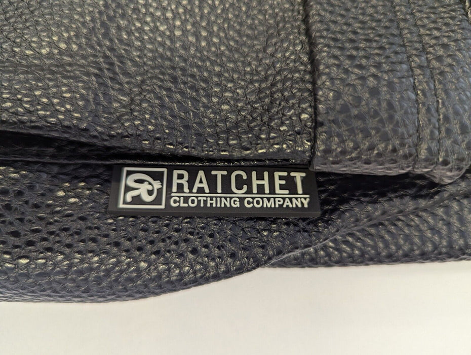 Ratchet Black Leather BackPack