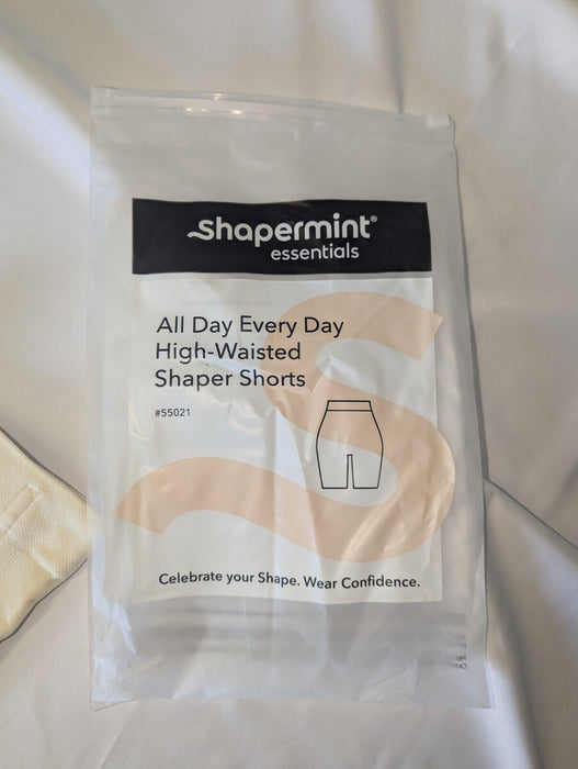 Shapermint Highwaist Shorts Beige M/L (See Photos For Size Guide)