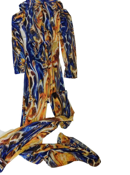 Shein All Over Print Jumpsuit Size Medium