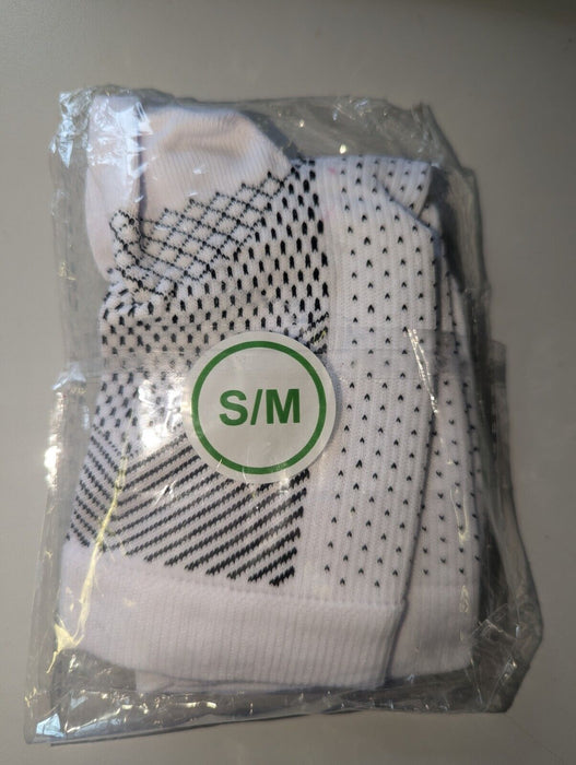 Toeless Socks White Small/Medium