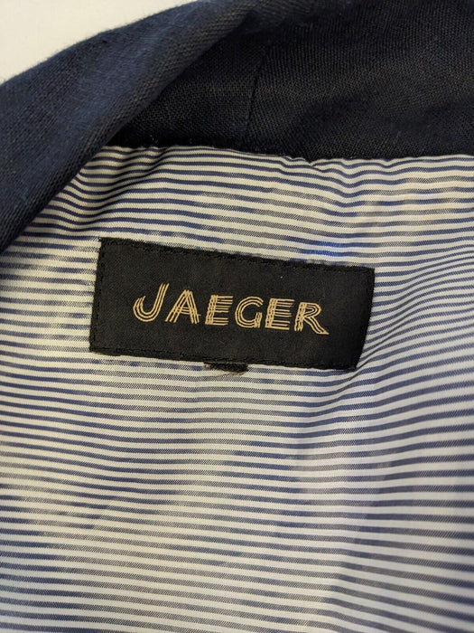 Jaeger Blazer Navy Size UK 20