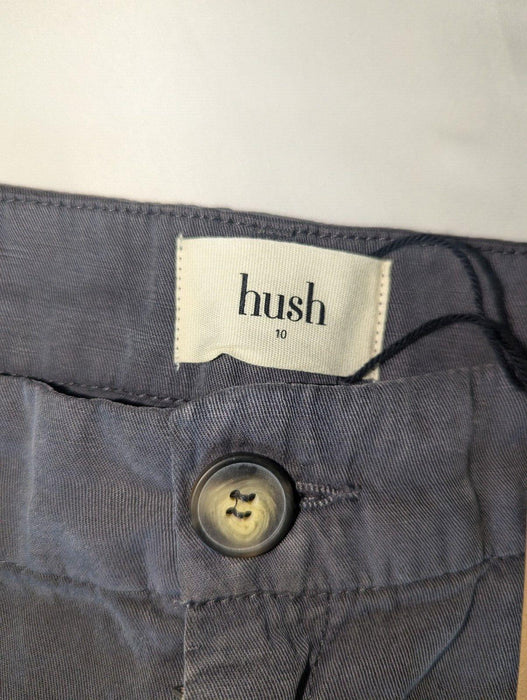 hush karli short washed black size 10