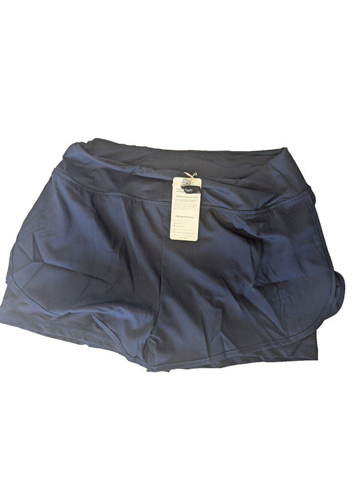 Tincini Womans 2 in 1 Navy Shorts XXL