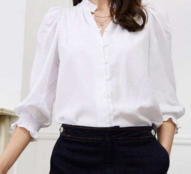 Baukjen Melie Blouse - White - UK12