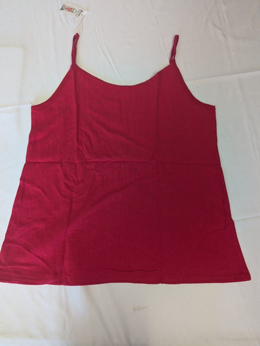 Womans Red Unbranded Vest Top Medium