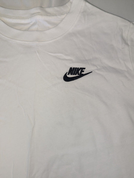 Nike Men's Gym Sports Cotton Tee T-Shirt, XL - Classic White