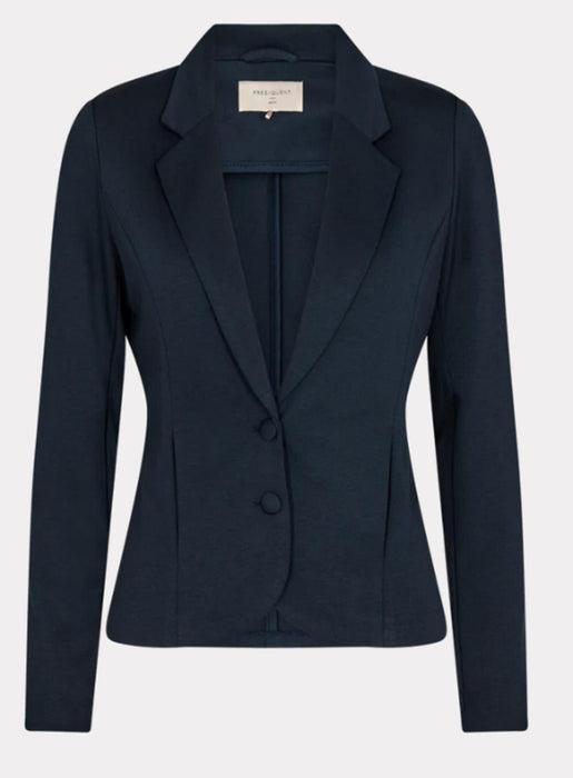 Free/Quent FORM FITTING BLAZER BLUE - Size XXLarge