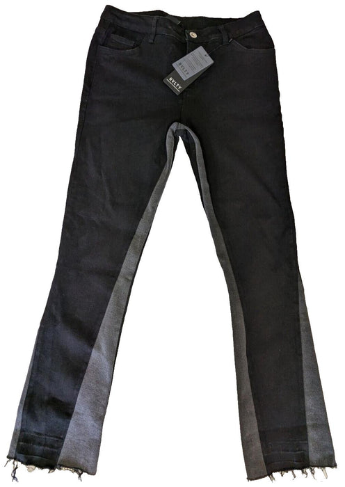 NVLTY Black & Grey Jeans - Size 32