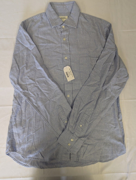 Hartford Buttoned Shirt Blue Medium