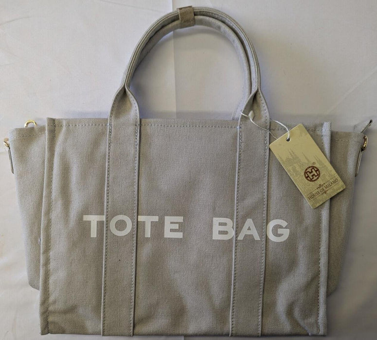 House Of Milano Tote Bag - Grey